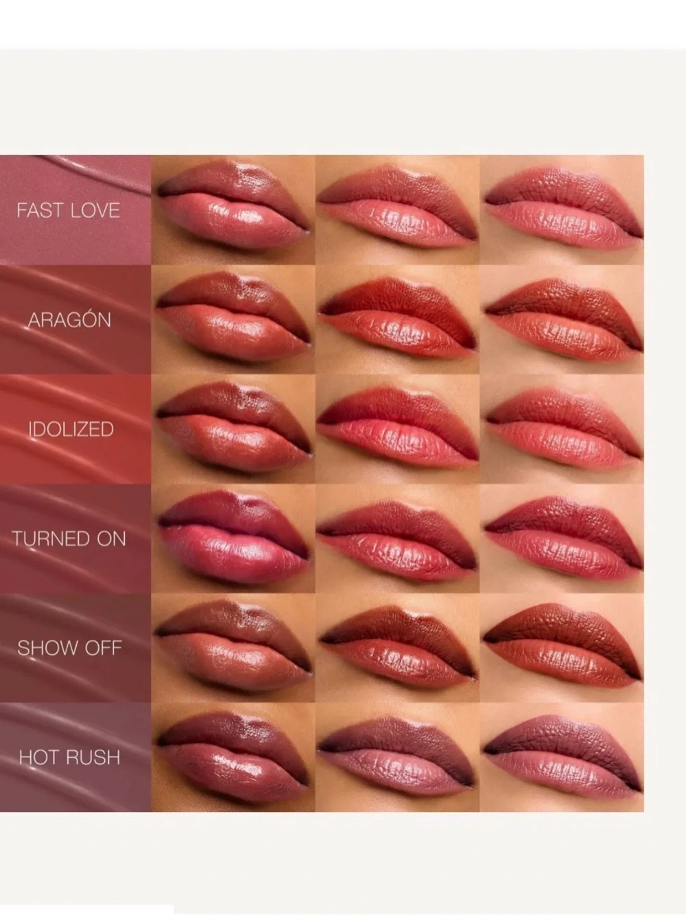 NARS Afterglow Sensual Shine Show Off 225 Lipstick NWT